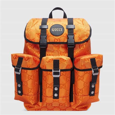 gucci camouflage backpack orange|gucci backpack.